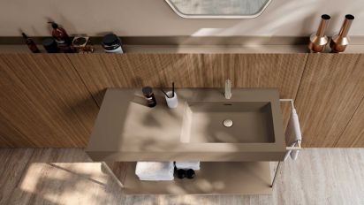 Mobili da Bagno con Maniglia a Gola